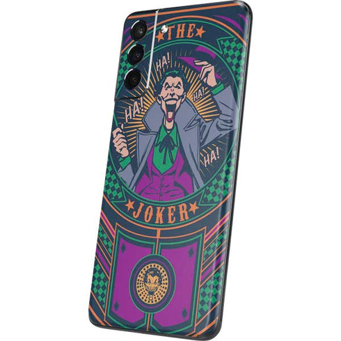 DC Comics The Joker Casino Chip Galaxy S21 Plus 5G Skin
