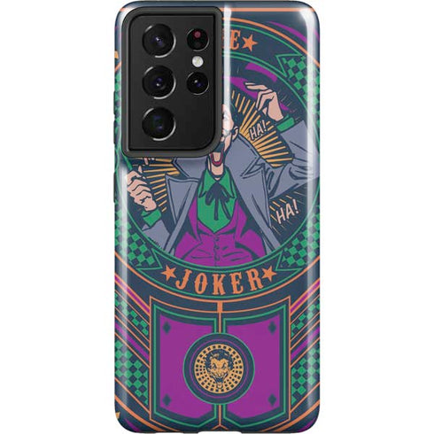 DC Comics The Joker Casino Chip Galaxy S21 Ultra 5G Pro Case