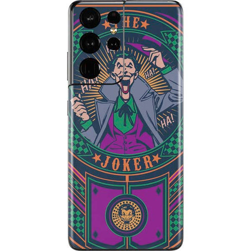 DC Comics The Joker Casino Chip Galaxy S21 Ultra 5G Skin