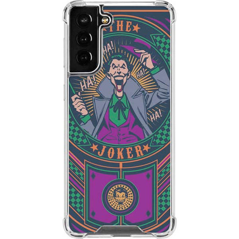 DC Comics The Joker Casino Chip Galaxy S22 Plus Clear Case