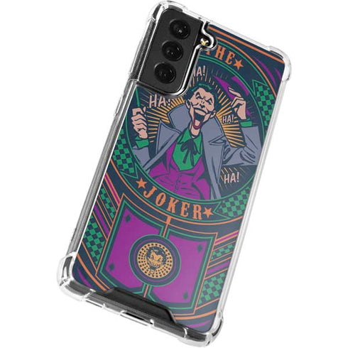 DC Comics The Joker Casino Chip Galaxy S22 Plus Clear Case