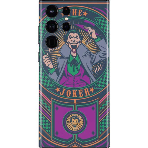 DC Comics The Joker Casino Chip Galaxy S22 Ultra Skin