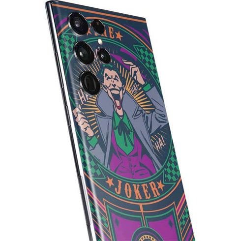DC Comics The Joker Casino Chip Galaxy S22 Ultra Skin