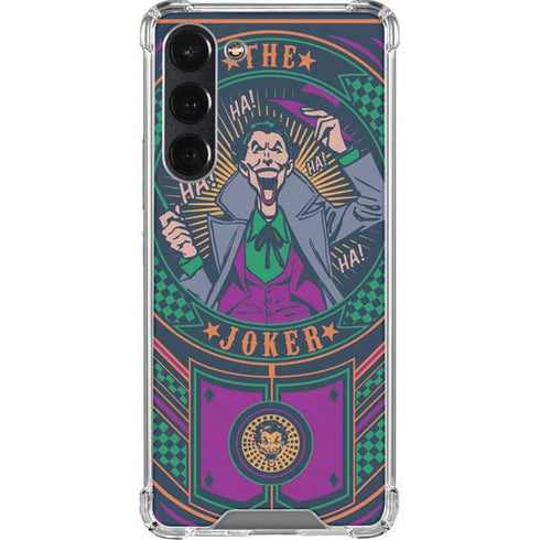 DC Comics The Joker Casino Chip Galaxy S23 Plus Clear Case