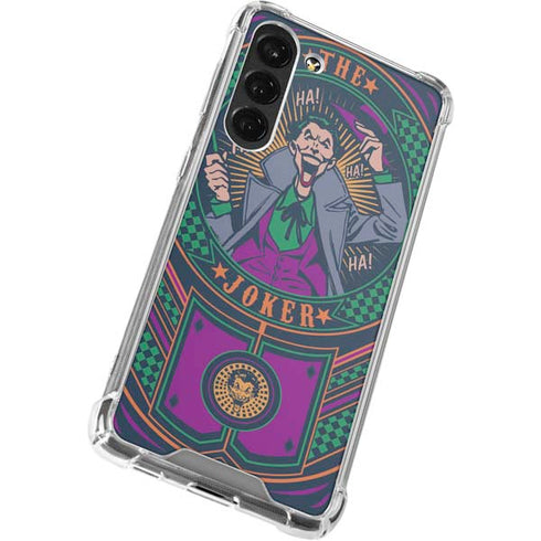 DC Comics The Joker Casino Chip Galaxy S23 Plus Clear Case