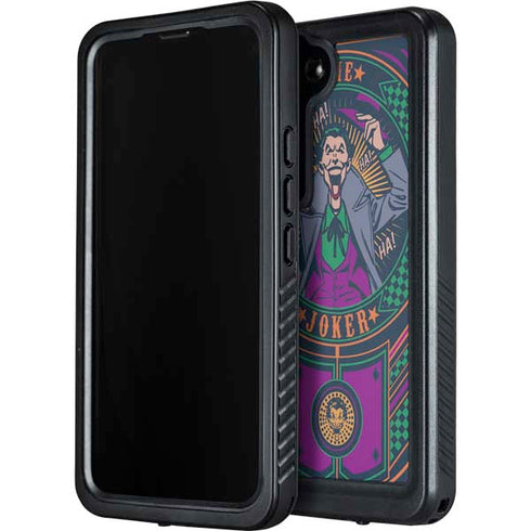 DC Comics The Joker Casino Chip Galaxy S23 Plus Waterproof Case