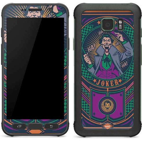 DC Comics The Joker Casino Chip Galaxy S7 Active Skin