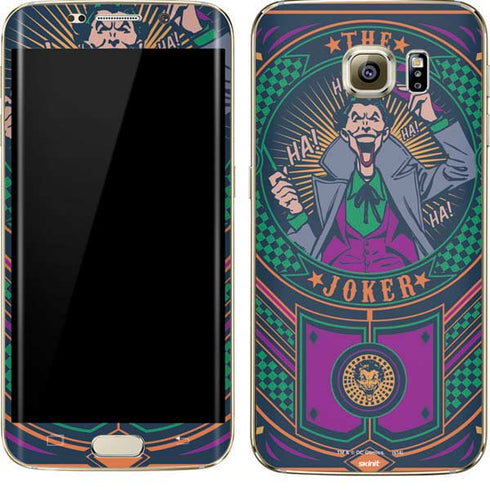 DC Comics The Joker Casino Chip Galaxy S7 Edge Skin