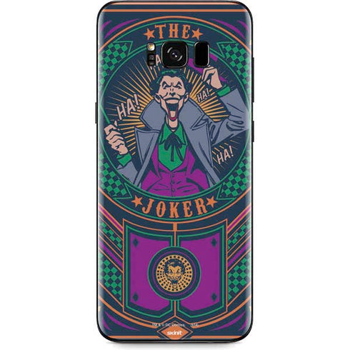 DC Comics The Joker Casino Chip Galaxy S8 Plus Skin