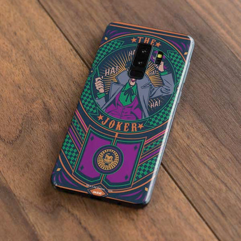 DC Comics The Joker Casino Chip Galaxy S9 Plus Skin