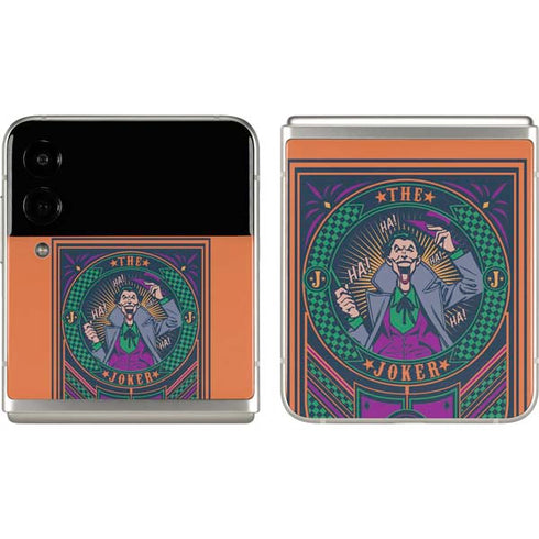 DC Comics The Joker Casino Chip Galaxy Z Flip3 5G Skin