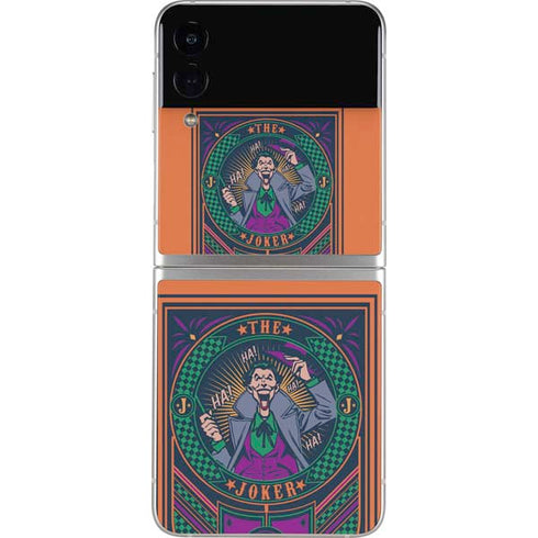 DC Comics The Joker Casino Chip Galaxy Z Flip4 5G Skin