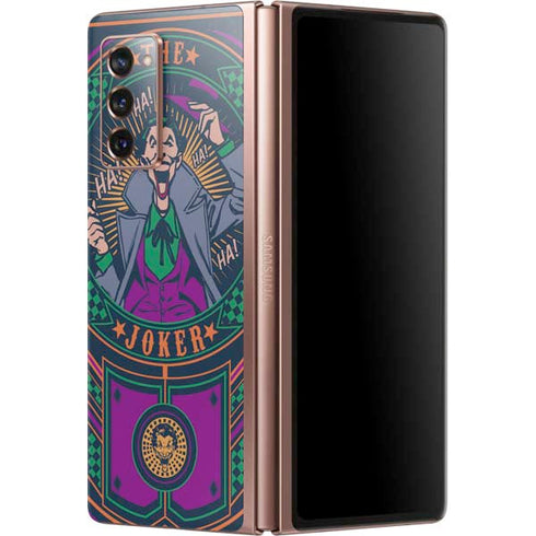 DC Comics The Joker Casino Chip Galaxy Z Fold2 5G Skin