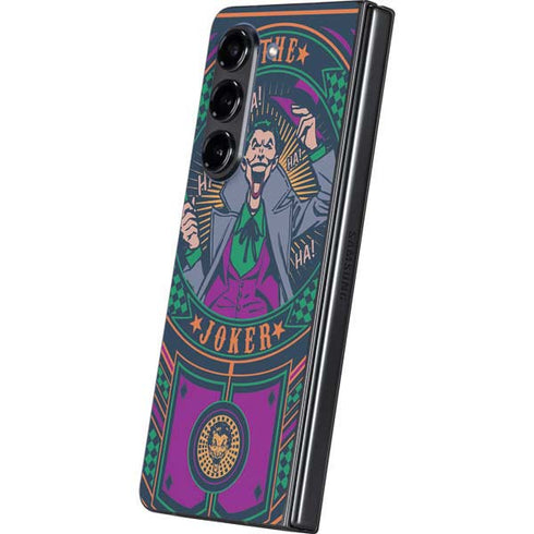 DC Comics The Joker Casino Chip Galaxy Z Fold5 5G Skin