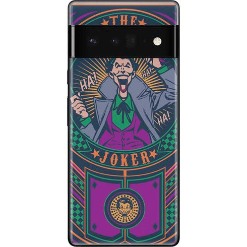 DC Comics The Joker Casino Chip Google Pixel 6 Pro Skin