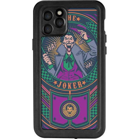 DC Comics The Joker Casino Chip iPhone 11 Pro Waterproof Case
