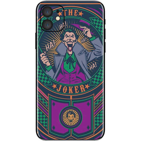 DC Comics The Joker Casino Chip iPhone 11 Skin