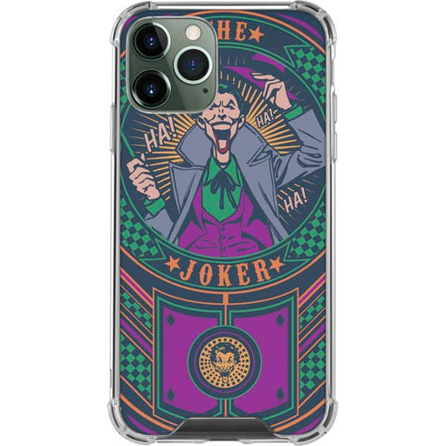 DC Comics The Joker Casino Chip iPhone 12 Pro Clear Case