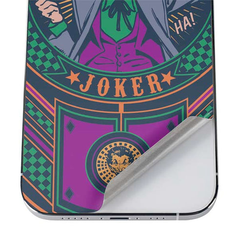 DC Comics The Joker Casino Chip iPhone 12 Pro Skin