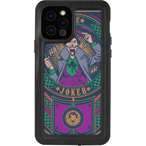 DC Comics The Joker Casino Chip iPhone 12 Pro Waterproof Case