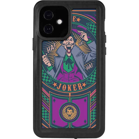 DC Comics The Joker Casino Chip iPhone 12 Waterproof Case