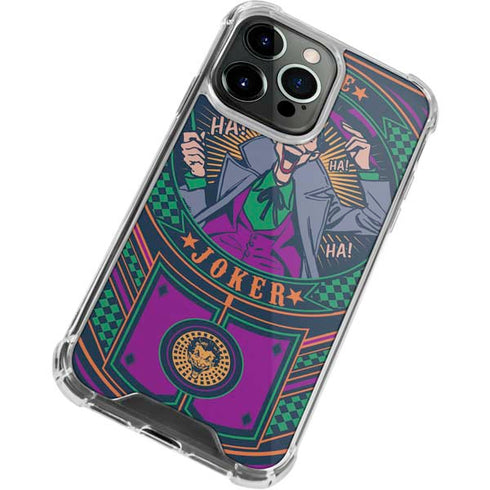 DC Comics The Joker Casino Chip iPhone 13 Pro Clear Case