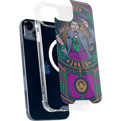 DC Comics The Joker Casino Chip iPhone 15 Plus MagSafe Case