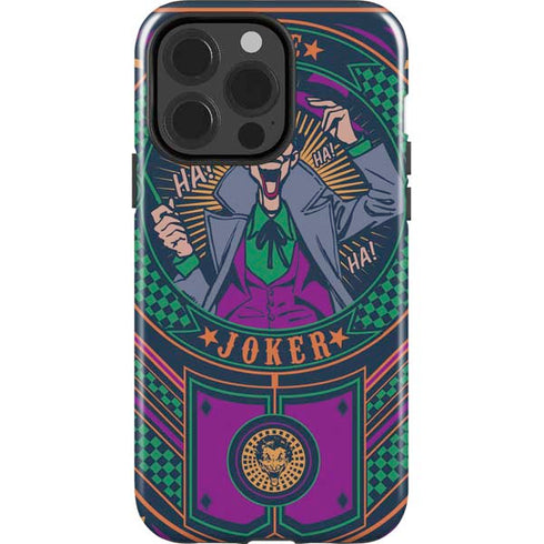 DC Comics The Joker Casino Chip iPhone 15 Pro Impact Case