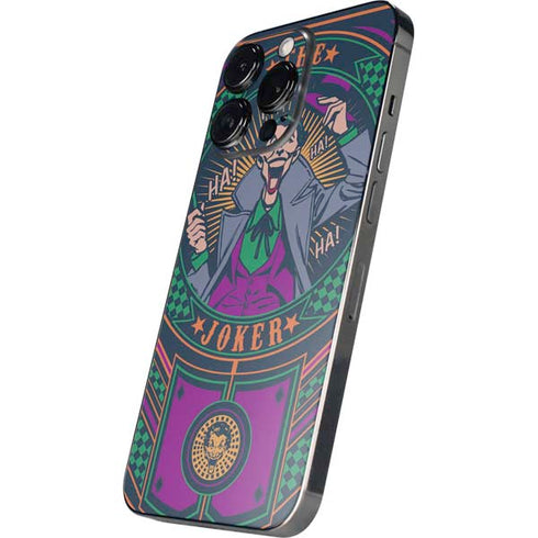 DC Comics The Joker Casino Chip iPhone 14 Pro Skin
