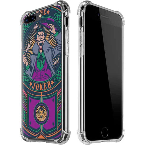 DC Comics The Joker Casino Chip iPhone 7/8 Plus Clear Case