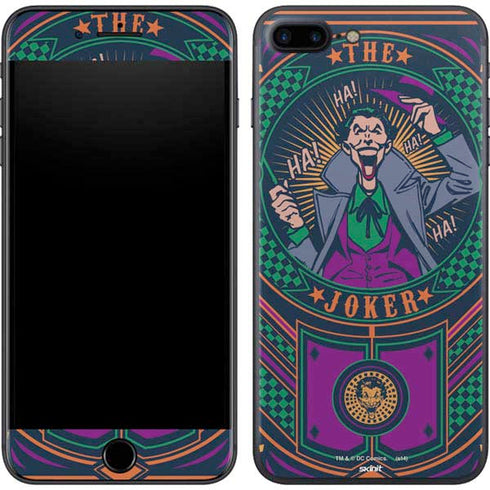 DC Comics The Joker Casino Chip iPhone 8 Plus Skin