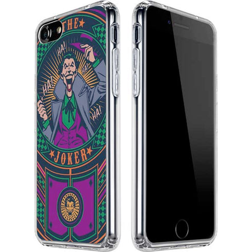 DC Comics The Joker Casino Chip iPhone SE (2nd & 3rd Gen) Clear Case