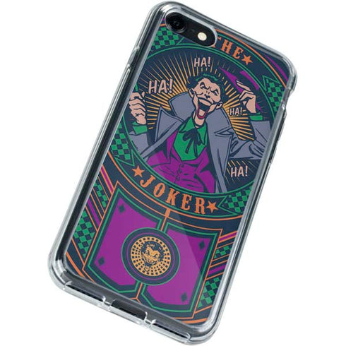 DC Comics The Joker Casino Chip iPhone SE (2nd & 3rd Gen) Clear Case