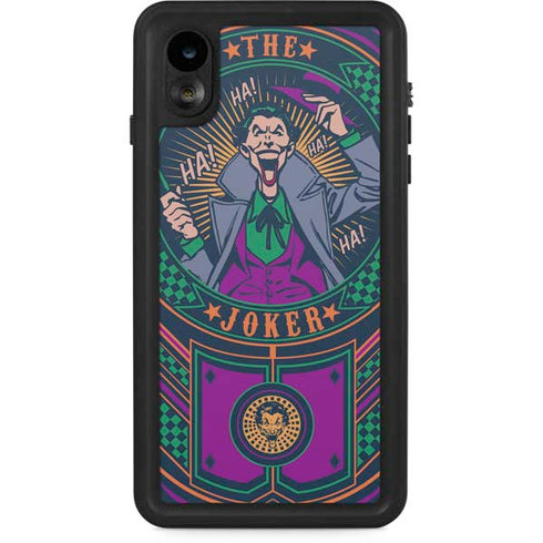 DC Comics The Joker Casino Chip iPhone XR Waterproof Case
