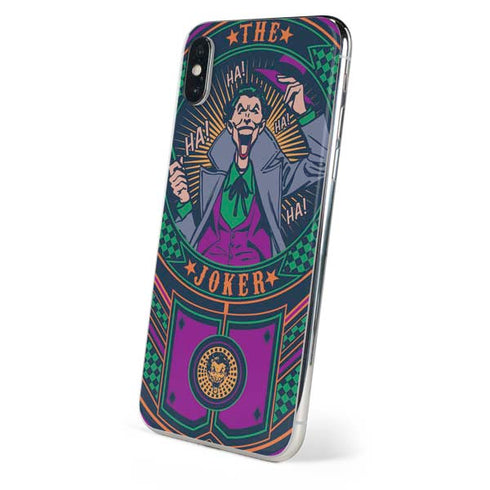 DC Comics The Joker Casino Chip iPhone XS Max Skin