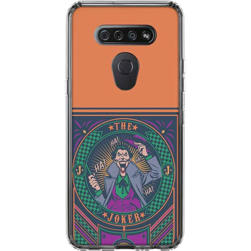 DC Comics The Joker Casino Chip LG K51/Q51 Clear Case