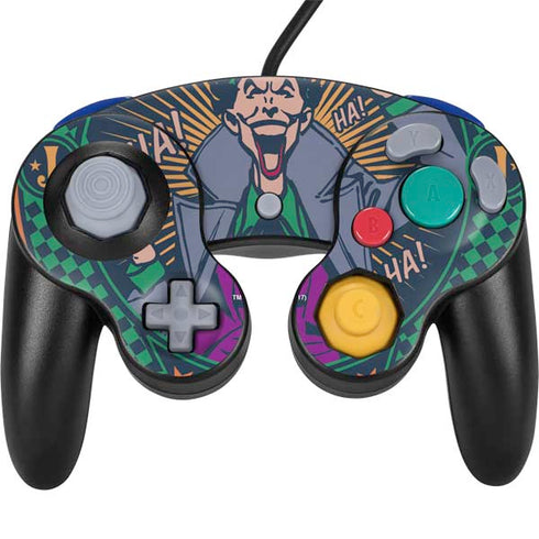 DC Comics The Joker Casino Chip Nintendo GameCube Controller Skin