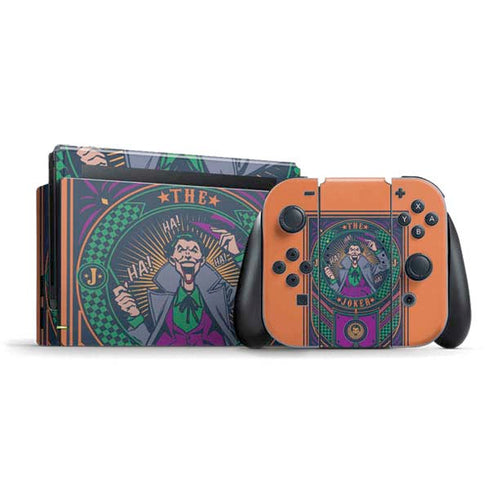 DC Comics The Joker Casino Chip Nintendo Switch Bundle Skin