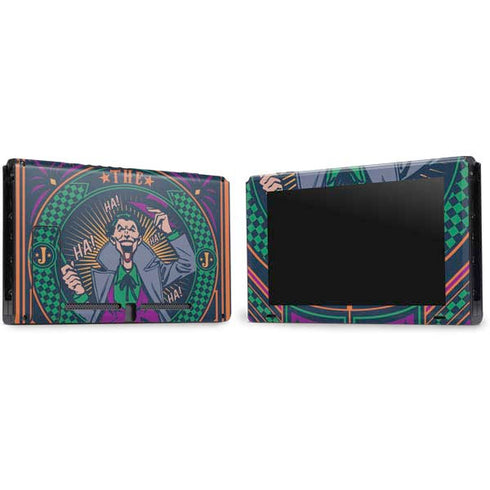 DC Comics The Joker Casino Chip Nintendo Switch Bundle Skin