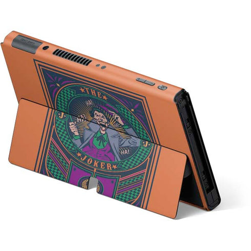 DC Comics The Joker Casino Chip Nintendo Switch OLED (2021) Skin