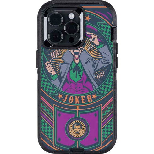 DC Comics The Joker Casino Chip Otterbox Defender iPhone Skin