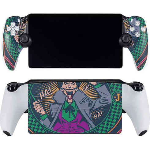 DC Comics The Joker Casino Chip PlayStation Portal Remote Player Skin