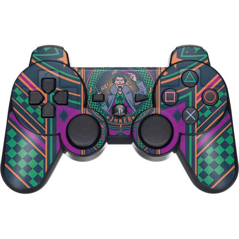 DC Comics The Joker Casino Chip PS3 Dual Shock wireless controller Skin