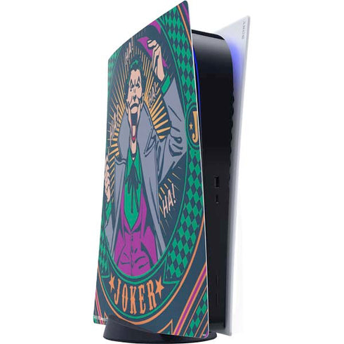 DC Comics The Joker Casino Chip PS5 Digital Edition Console Skin