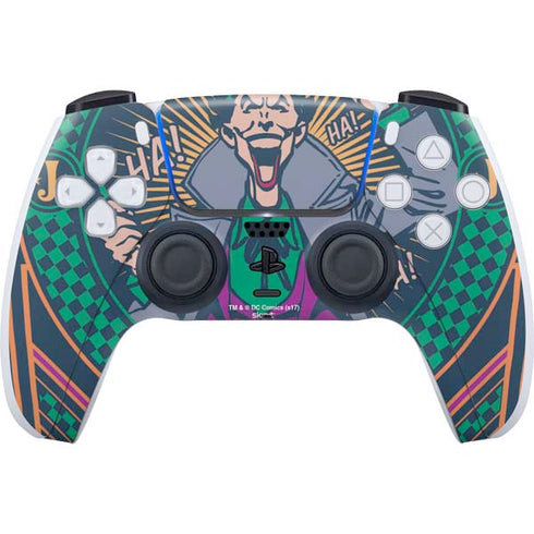 DC Comics The Joker Casino Chip PS5 Controller Skin