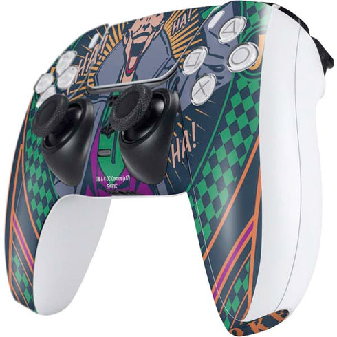 DC Comics The Joker Casino Chip PS5 Controller Skin