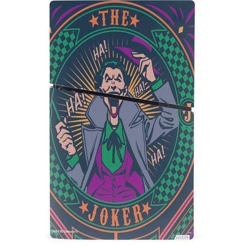 DC Comics The Joker Casino Chip PS5 Slim Digital Edition Bundle Skin
