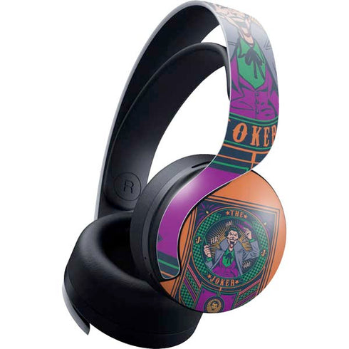 DC Comics The Joker Casino Chip PULSE 3D Wireless Headset for PS5 Skin