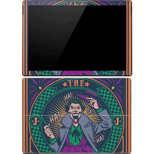 DC Comics The Joker Casino Chip Surface Pro 4 Skin