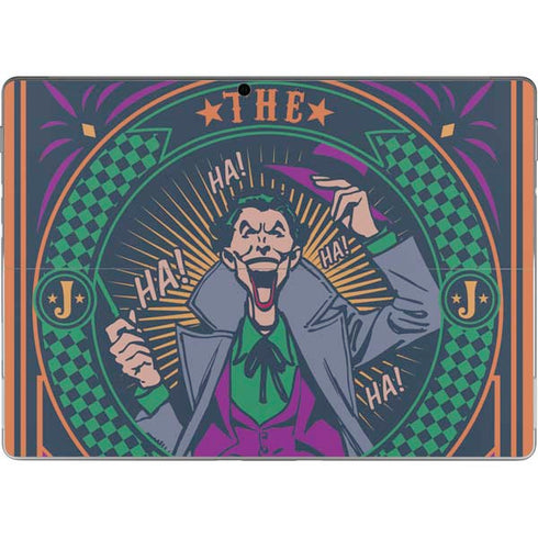 DC Comics The Joker Casino Chip Surface Pro 9 Skin